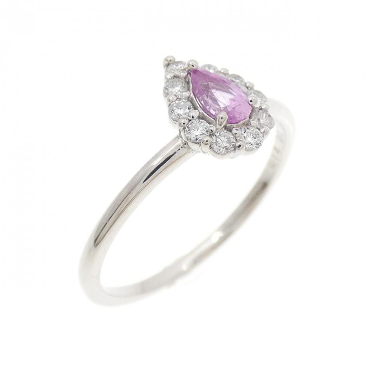 PT900 サファイヤ リング 0.44CT【中古】