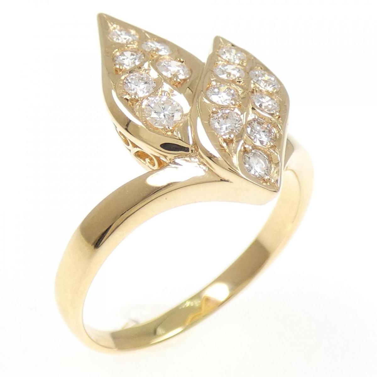 K18YG ダイヤモンド リング 0.58CT【中古】｜KOMEHYO ONLINESTORE 店