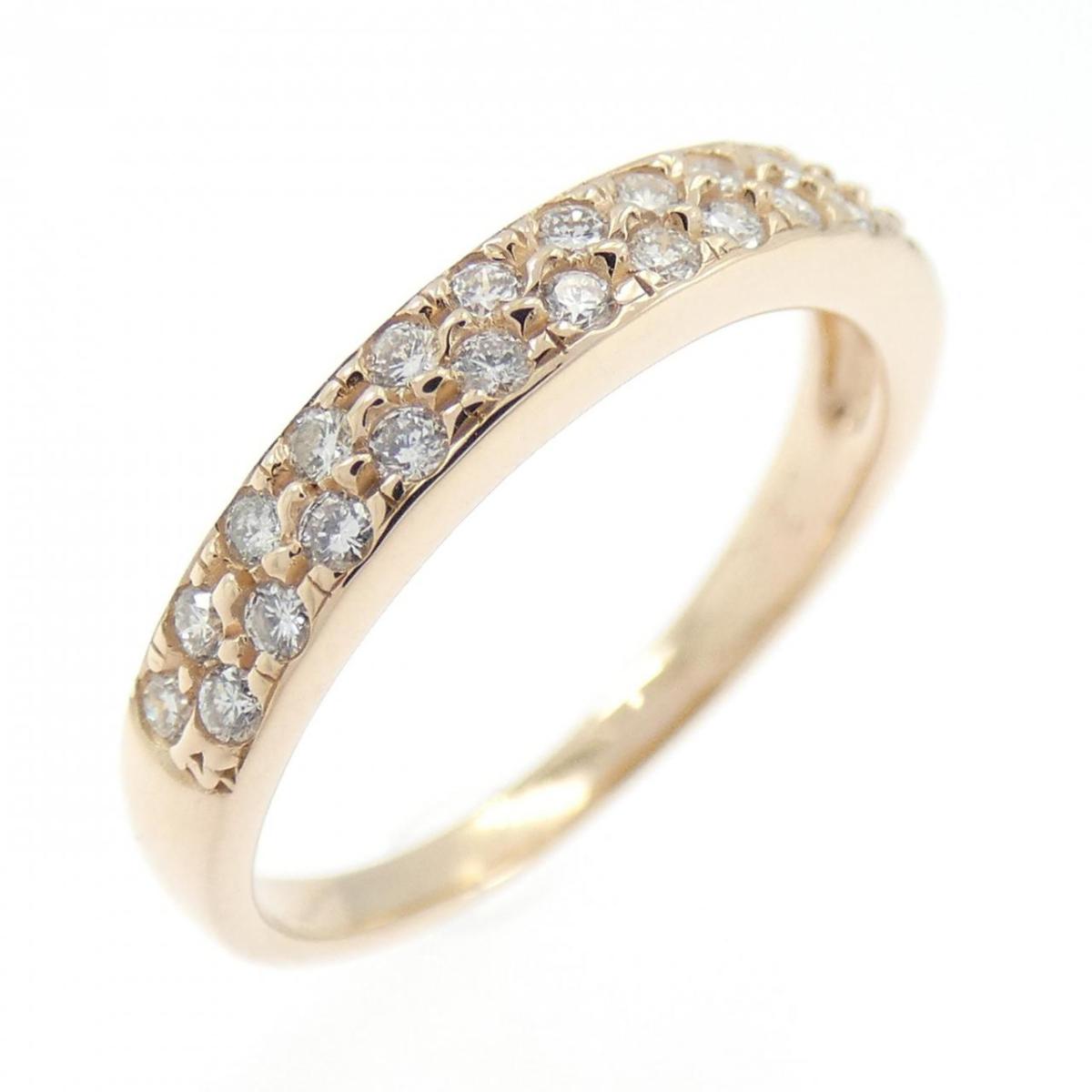 K18PG ダイヤモンド リング 0.20CT【中古】
