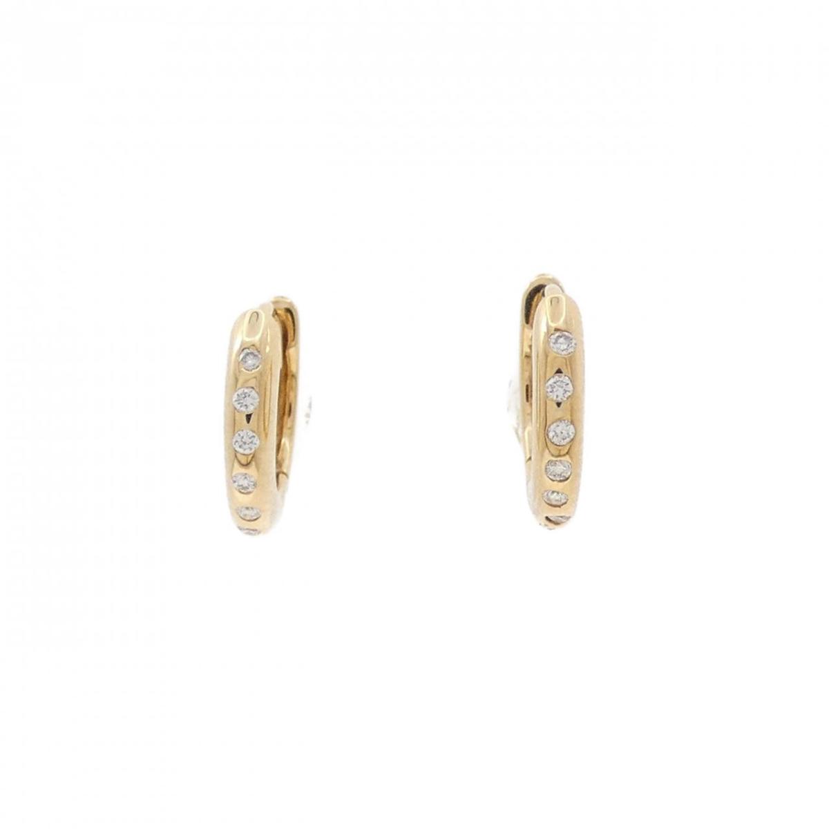 【新品】K18YG ダイヤモンド ピアス 0.05CT【新品】