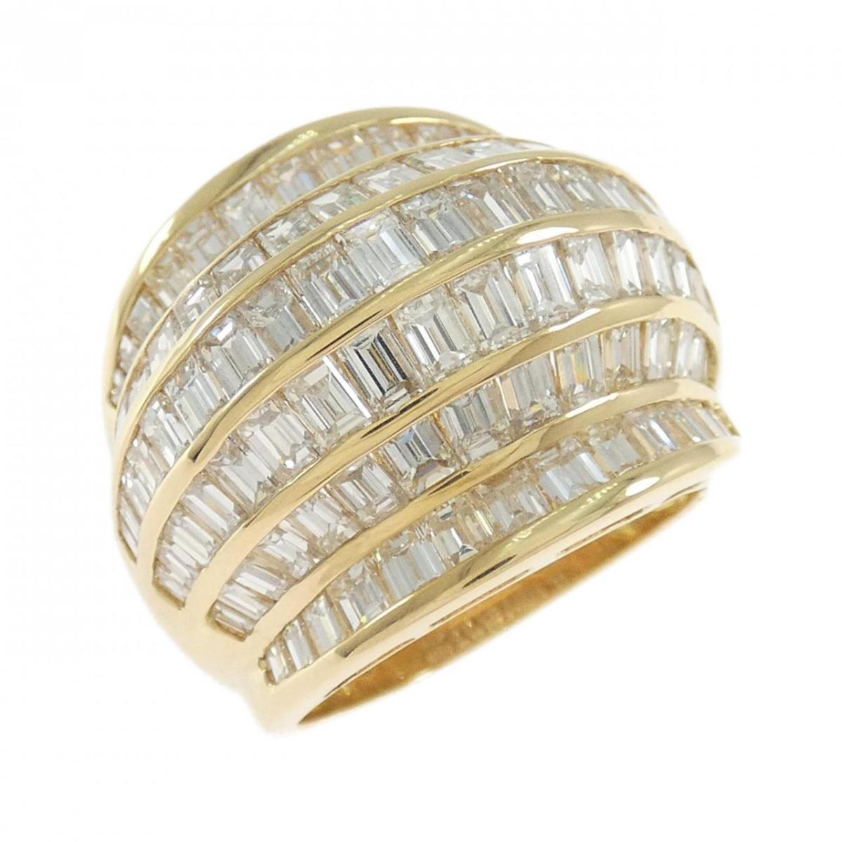 K18YG ダイヤモンド リング 4.88CT【中古】|KOMEHYO ONLINESTORE 店