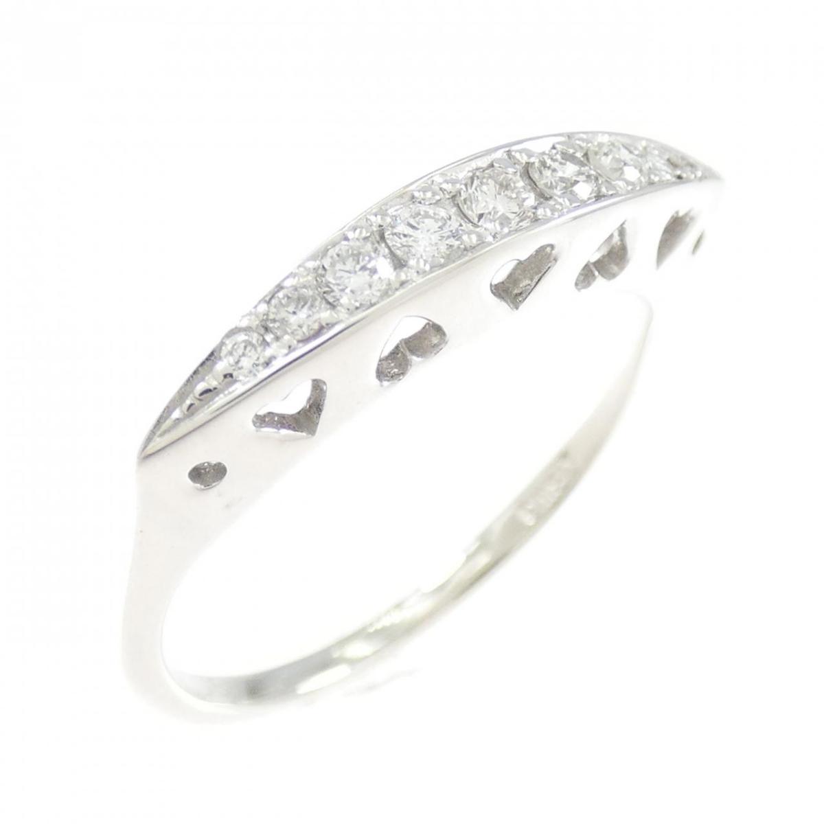 サマンサティアラ ダイヤモンド リング 0.18CT【中古】