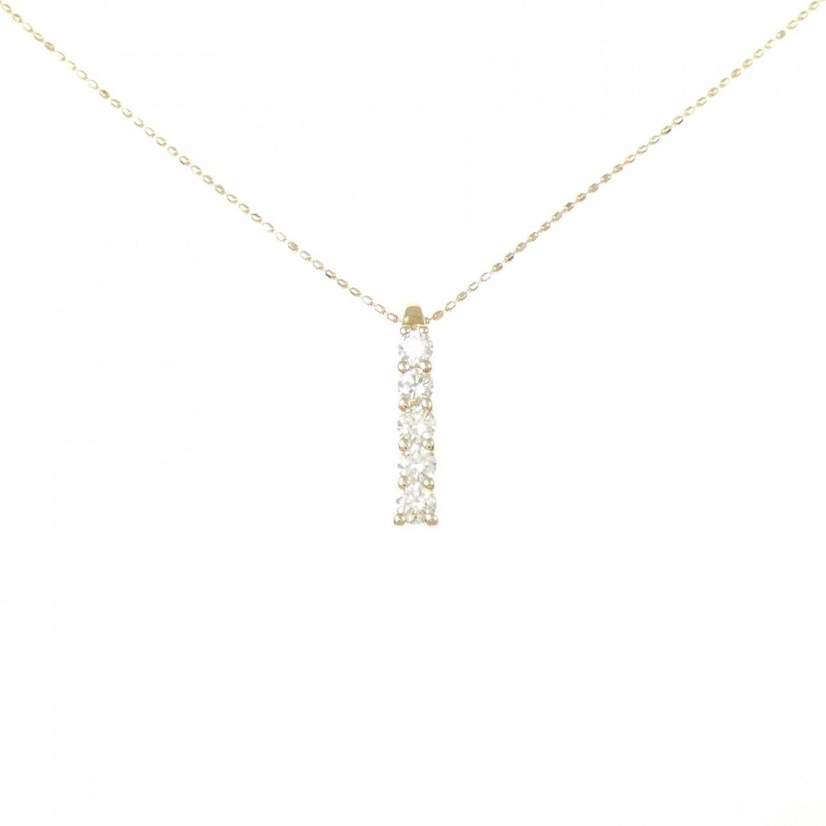 ジーエスティービー ダイヤモンド ネックレス 0.20CT【中古】