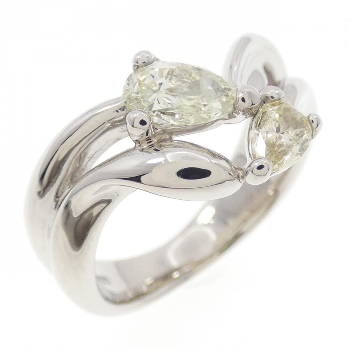 PT900 ダイヤモンド リング 0.56CT【中古】