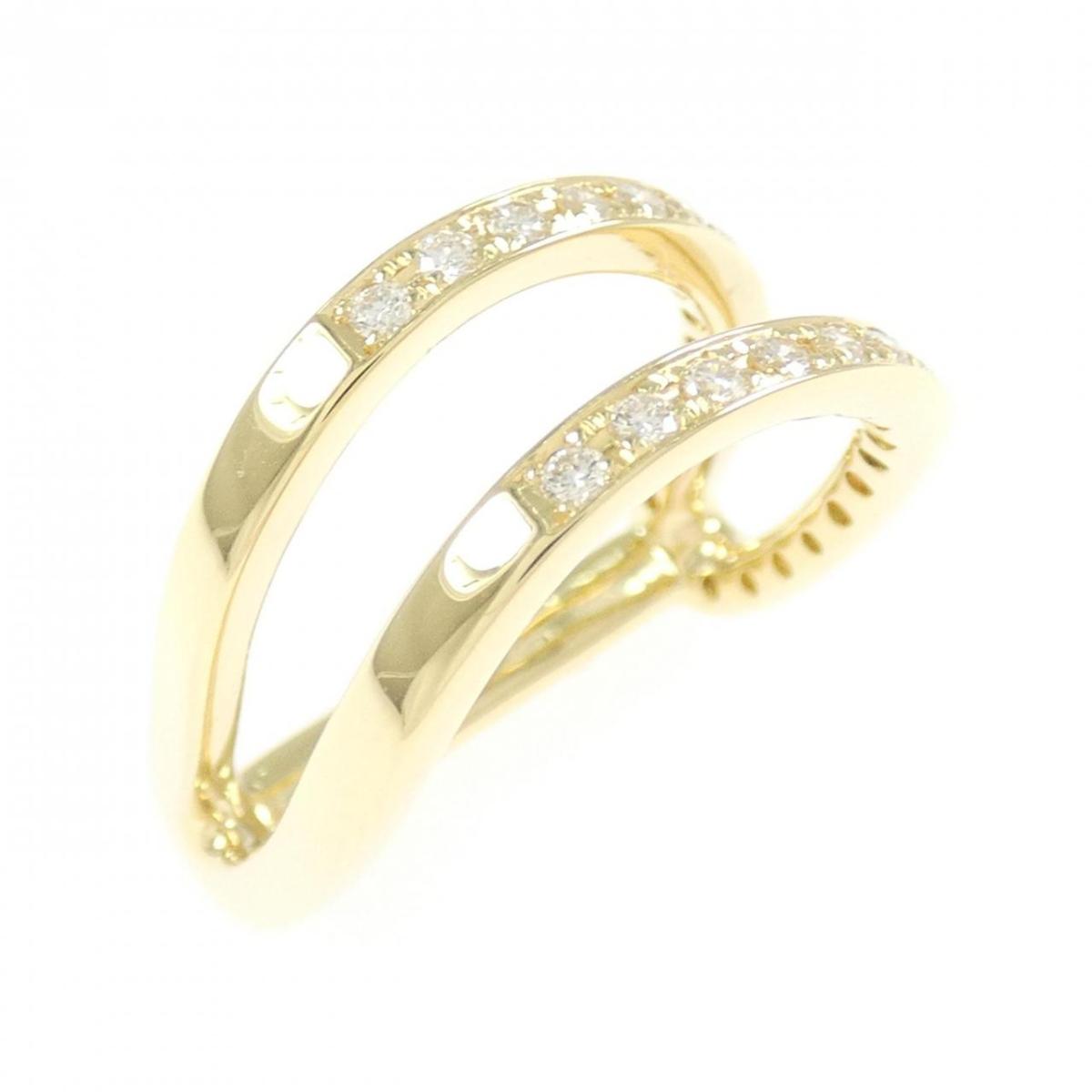 K18YG ダイヤモンド リング 0.33CT【中古】