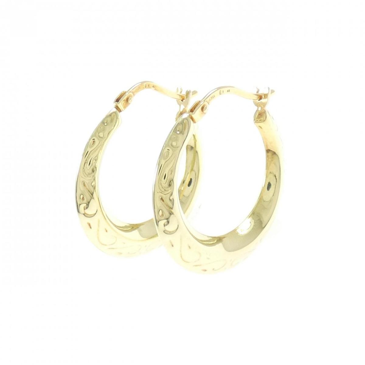 750YG フープ ピアス【中古】|KOMEHYO ONLINESTORE 店