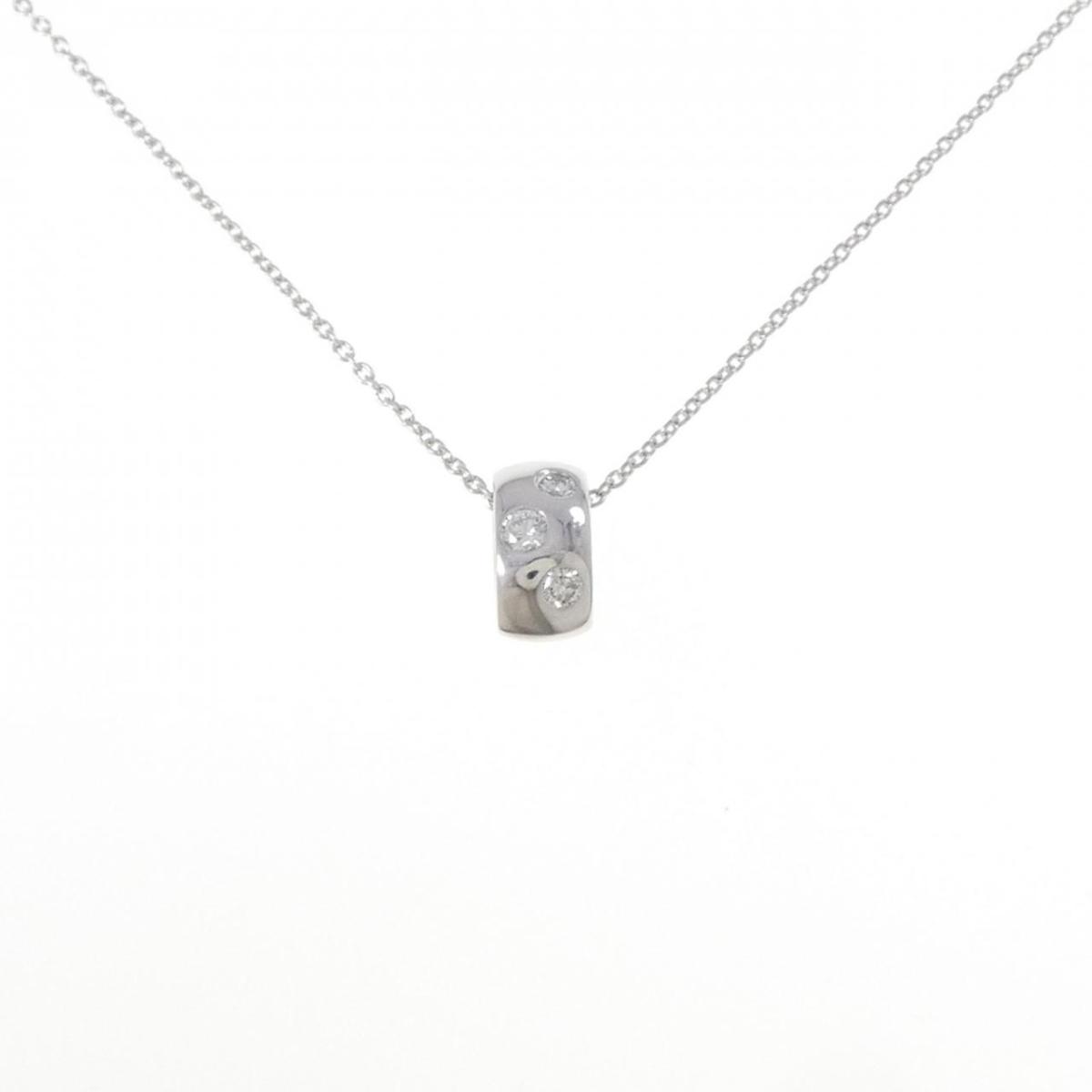 K18WG/K18PG ダイヤモンド ネックレス 0.33CT【中古】｜KOMEHYO ONLINESTORE 店