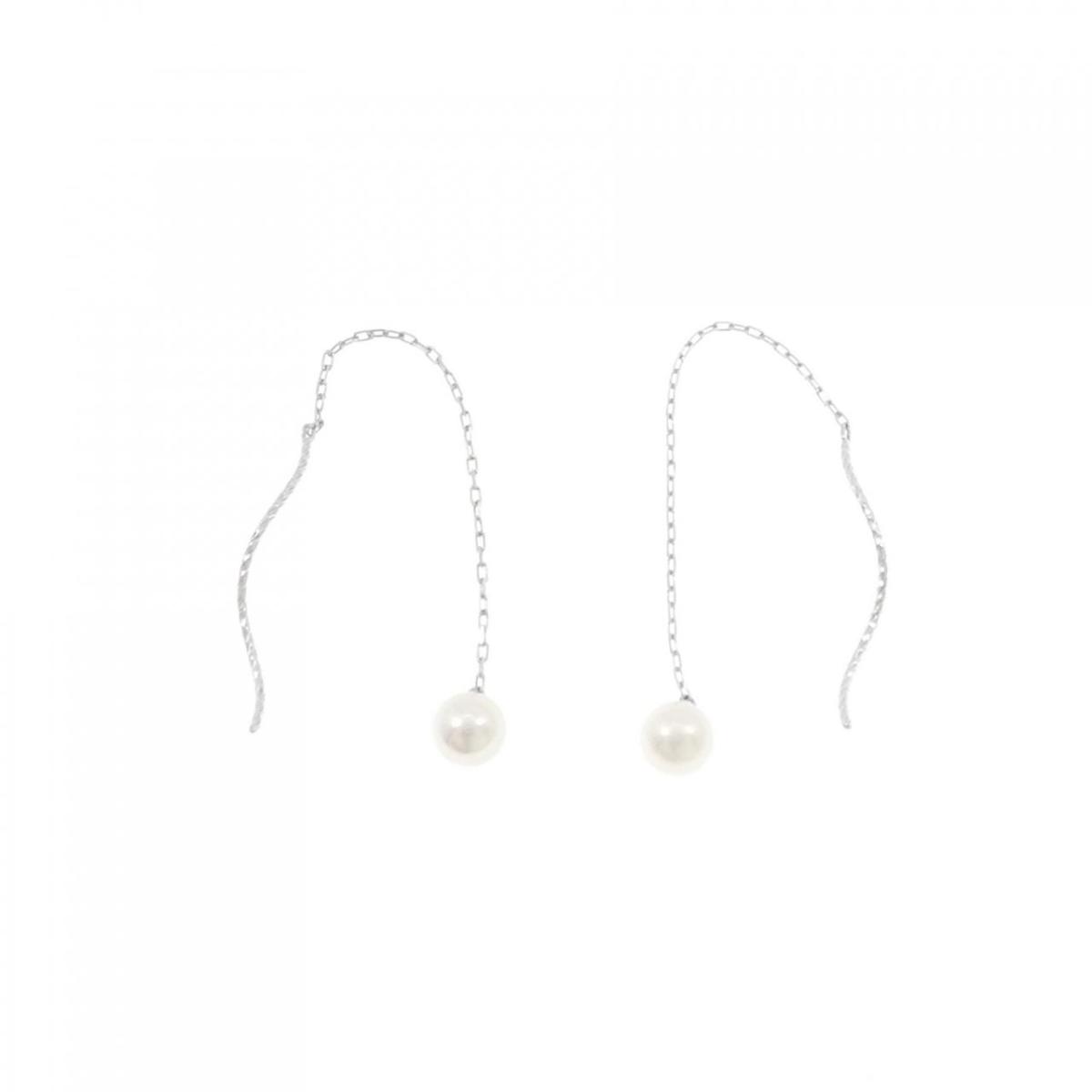 【新品】K18WG アコヤパール ピアス 4.8mm【新品】｜KOMEHYO ONLINESTORE 店