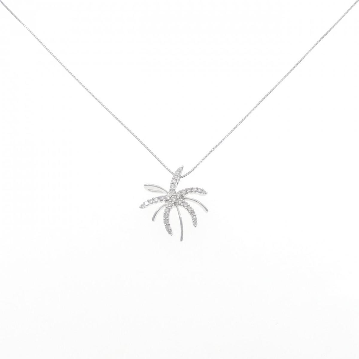 18KWG/K18WG ダイヤモンド ネックレス 0.37CT【中古】|KOMEHYO ONLINESTORE 店