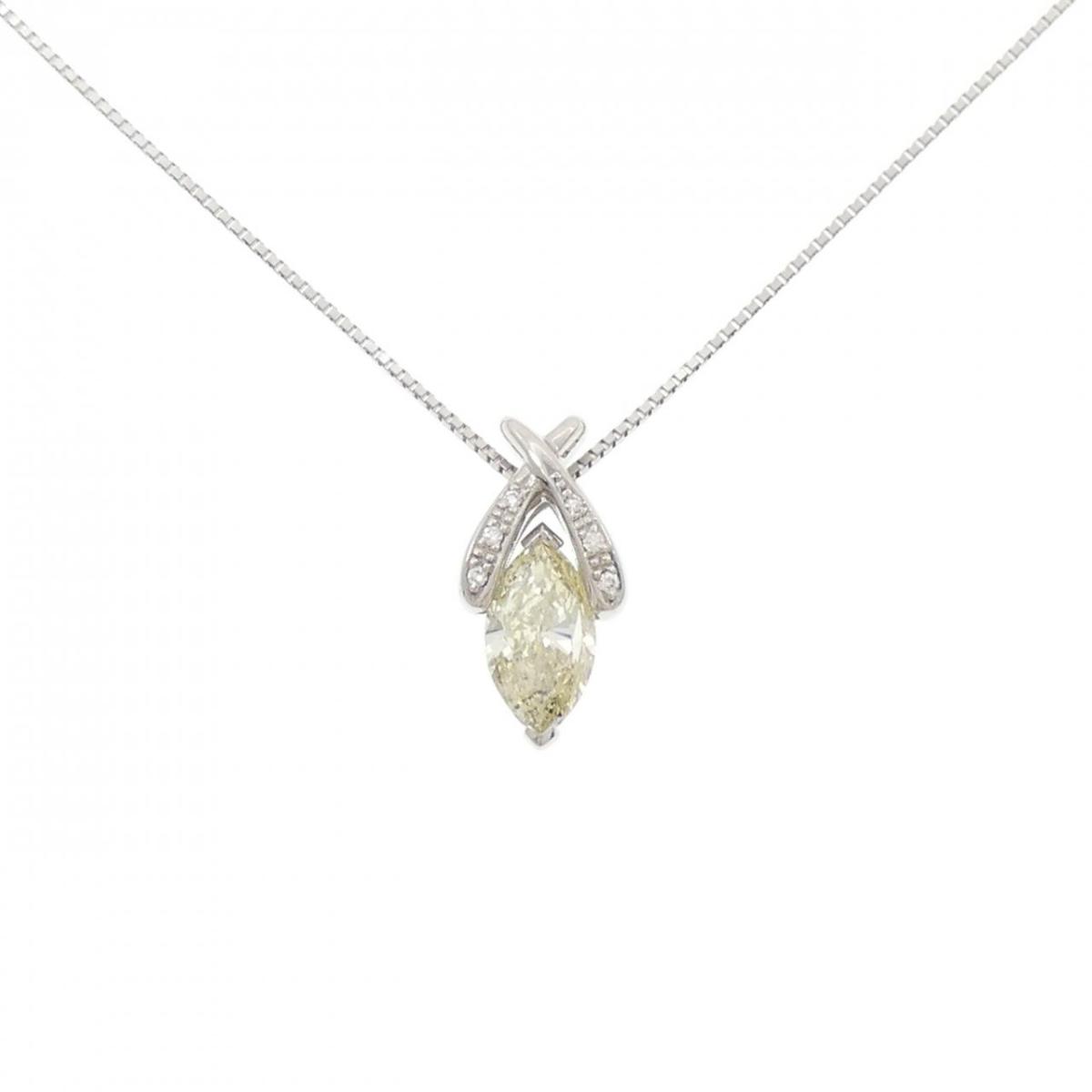 PT900/PT850 ダイヤモンド ネックレス 1.034CT【中古】|KOMEHYO ONLINESTORE 店