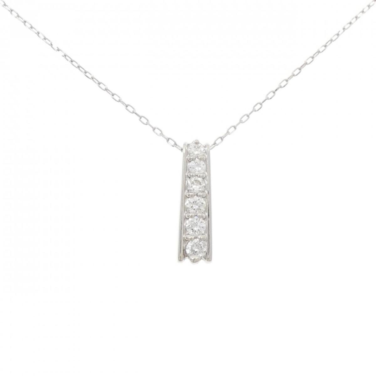 PT900/PT850 ダイヤモンド ネックレス 0.48CT【中古】｜KOMEHYO ONLINESTORE 店