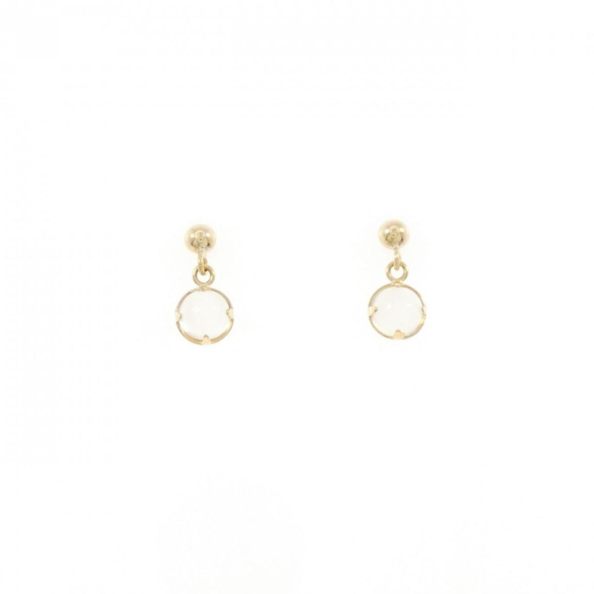 K18YG ムーンストーン ピアス【中古】｜KOMEHYO ONLINESTORE 店