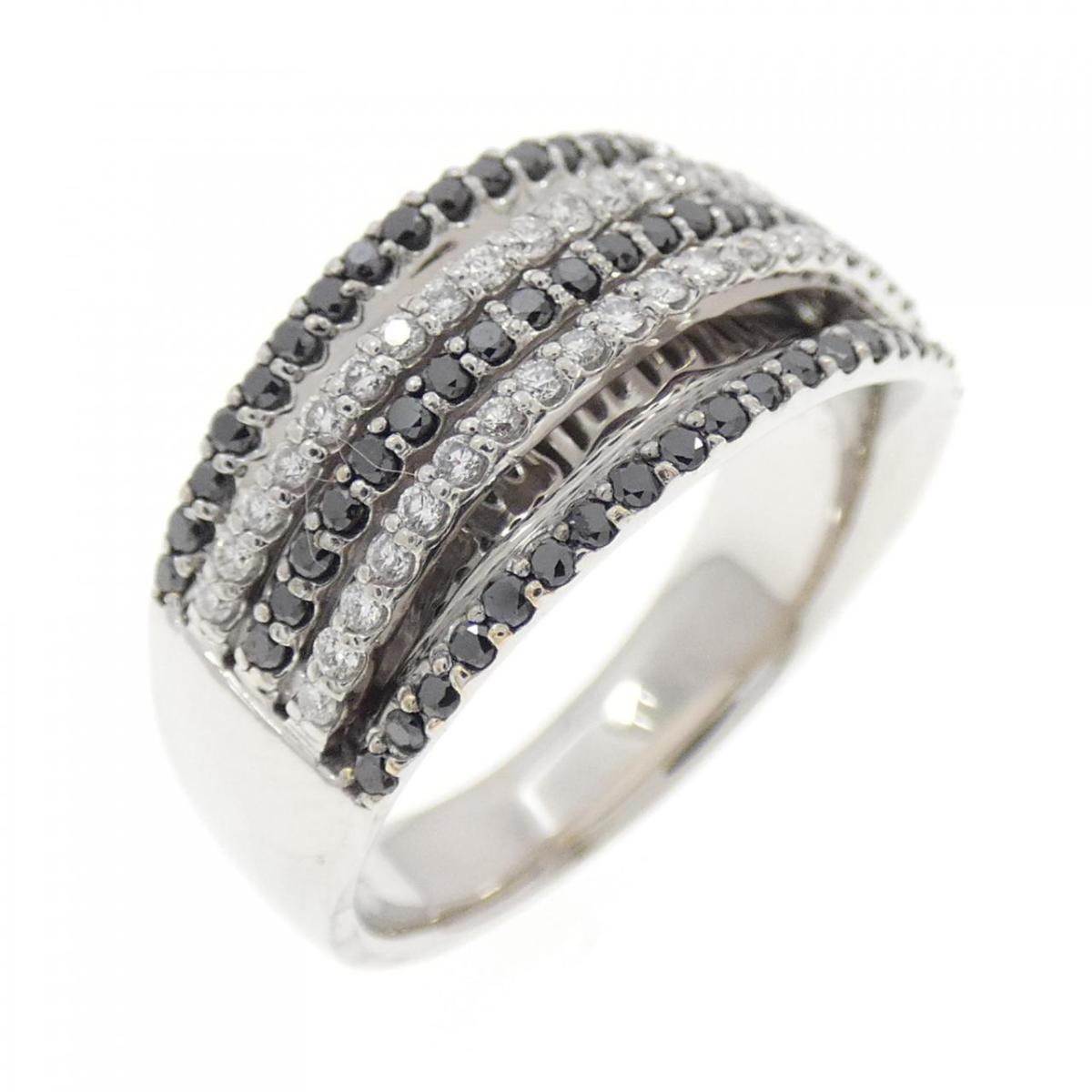 K18WG ダイヤモンド リング 0.20CT【中古】