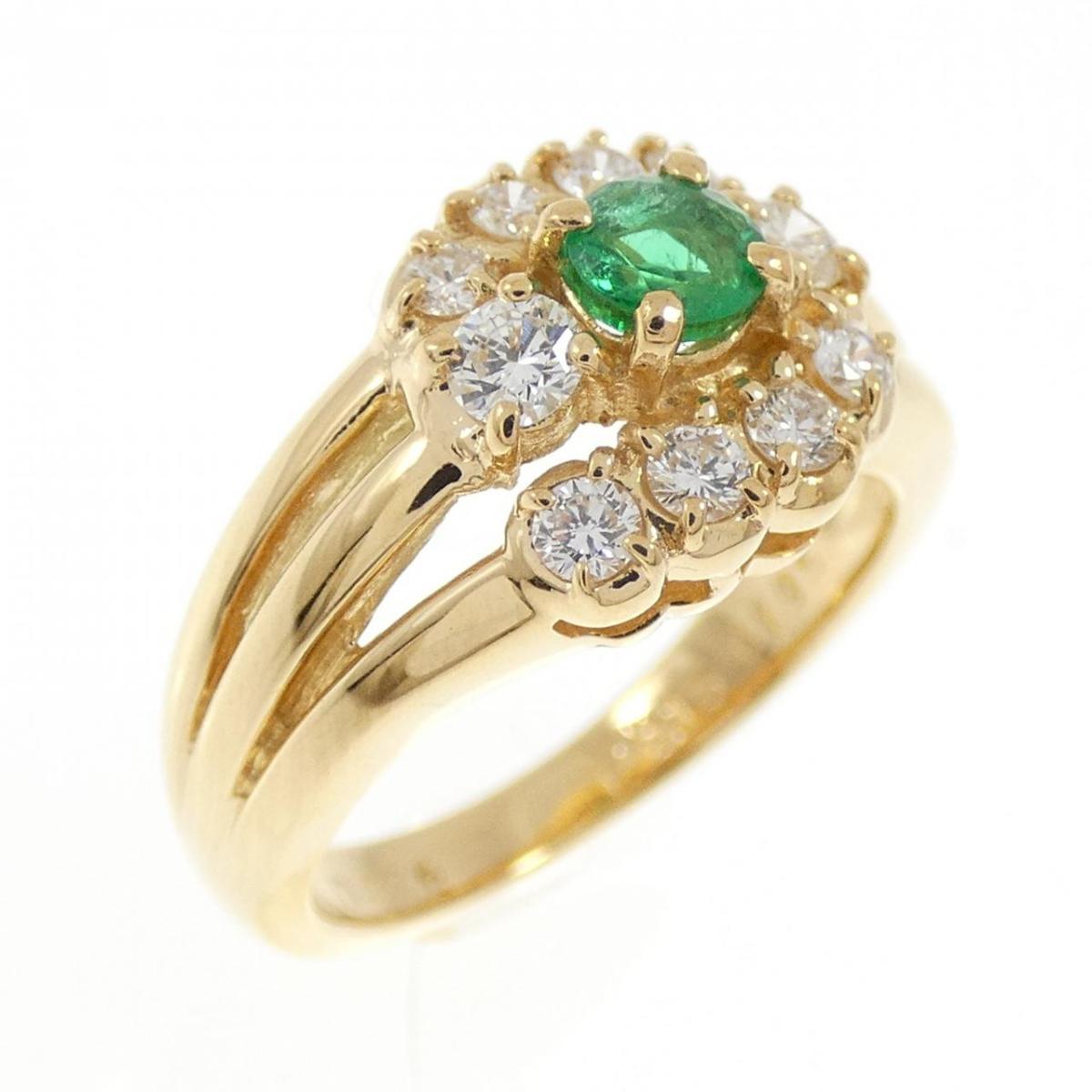 ポーラ エメラルド リング 0.15CT【中古】