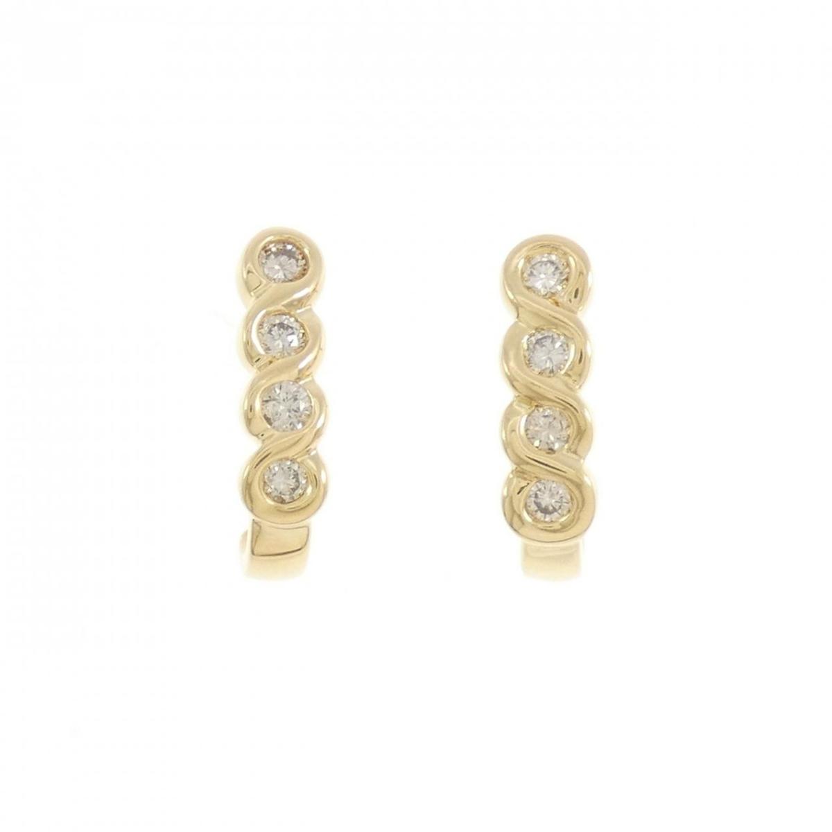 K18YG ダイヤモンド ピアス 0.50CT【中古】|KOMEHYO ONLINESTORE 店