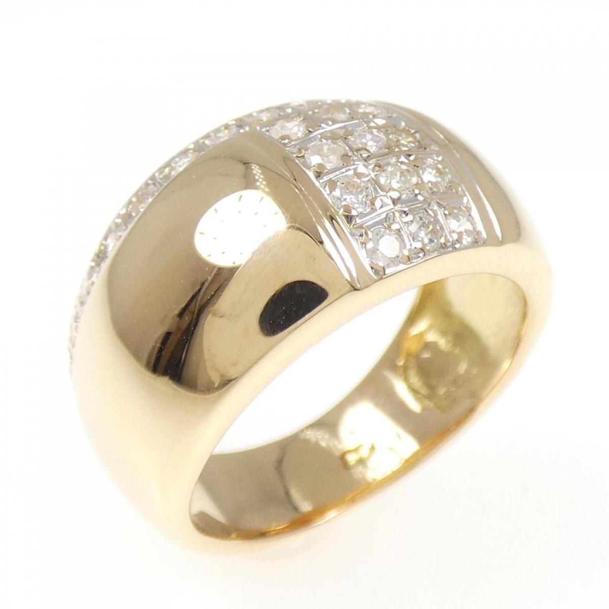 K18YG/K18WG ダイヤモンド リング 0.31CT【中古】｜KOMEHYO ONLINESTORE 店 115,300円
