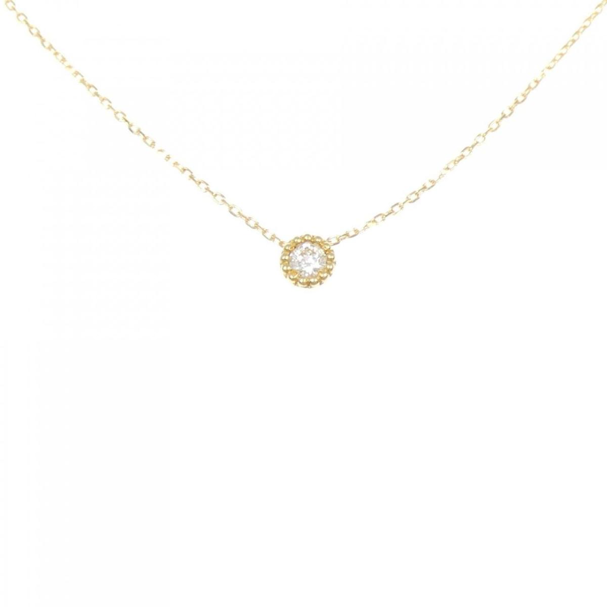K18YG ダイヤモンド ネックレス 0.05CT【中古】｜KOMEHYO ONLINESTORE 店