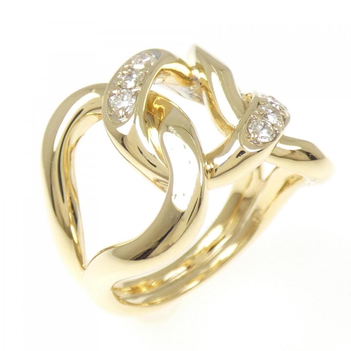 K18YG ダイヤモンド リング 0.19CT【中古】|KOMEHYO ONLINESTORE 店