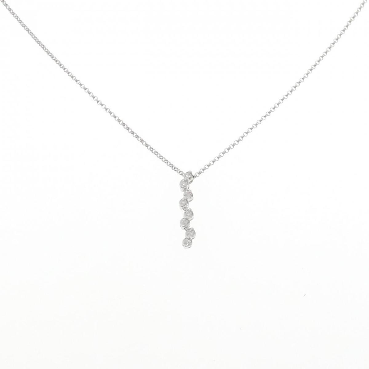 K18WG ダイヤモンド ネックレス【中古】｜KOMEHYO ONLINESTORE 店