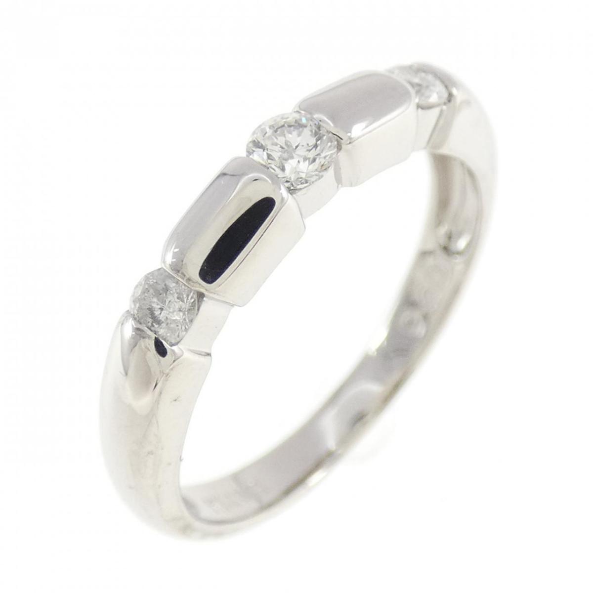 K14WG ダイヤモンド リング 0.20CT【中古】｜KOMEHYO ONLINESTORE 店 39,390円