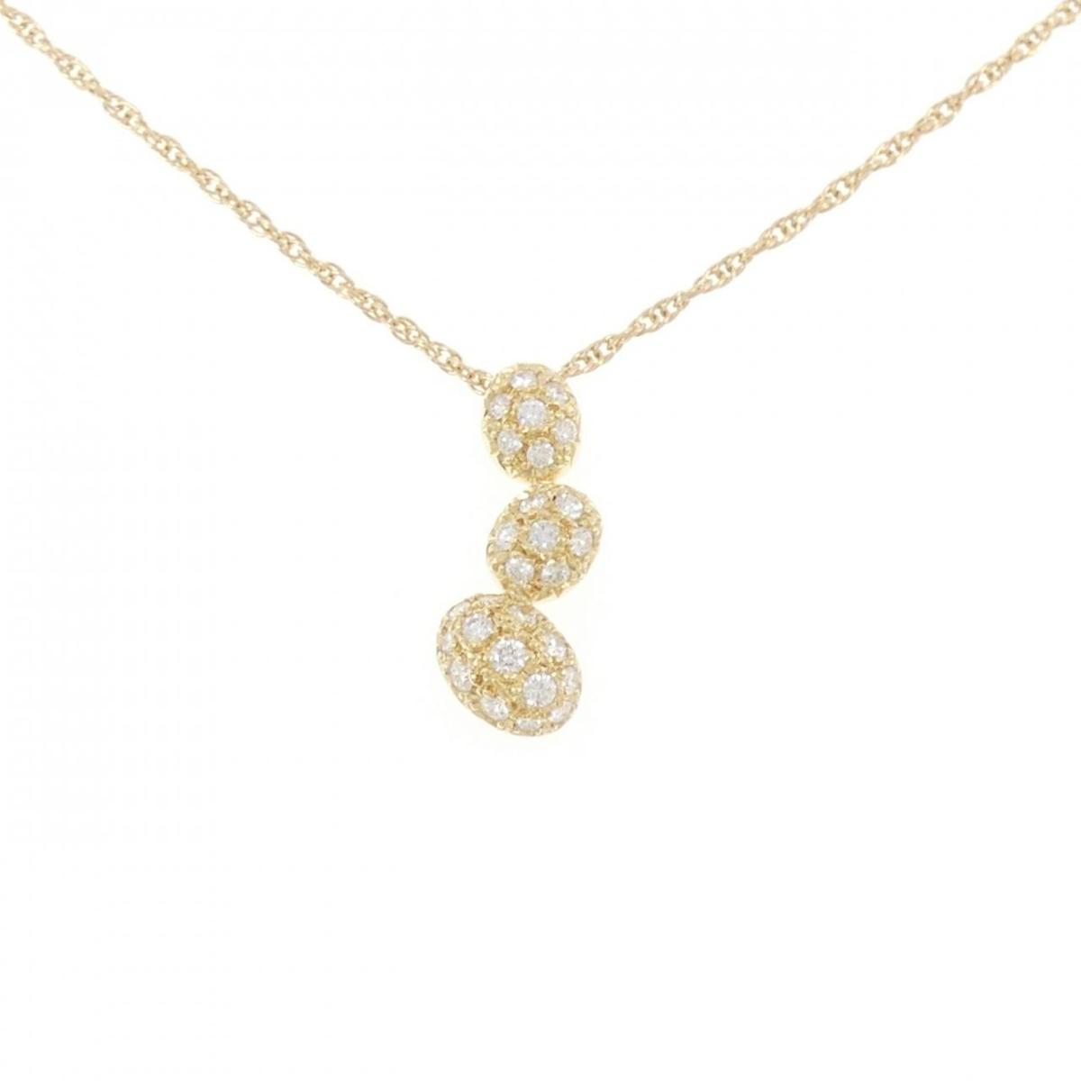 ワコウ ダイヤモンド ネックレス 0.43CT【中古】