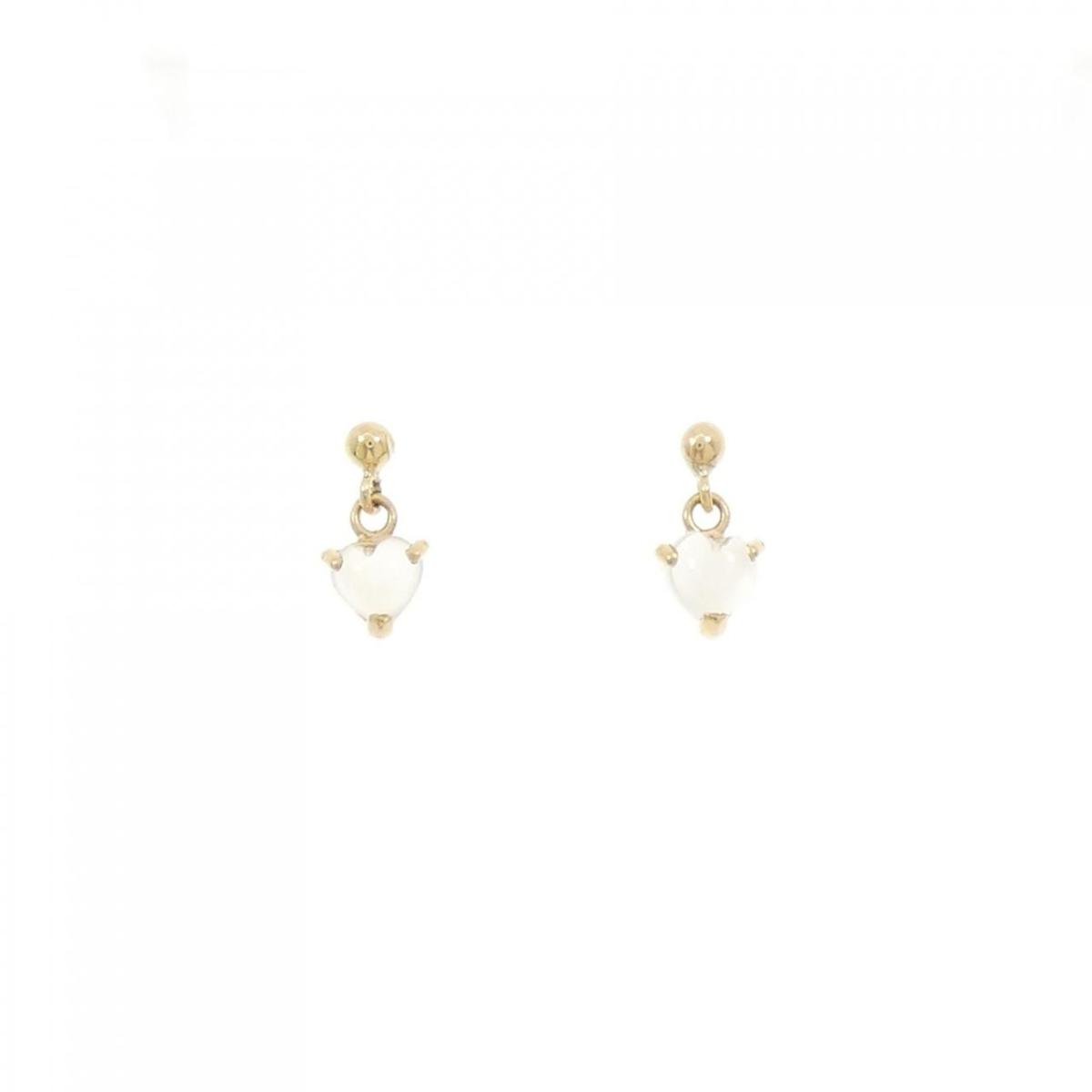 K18YG ムーンストーン ピアス【中古】｜KOMEHYO ONLINESTORE 店