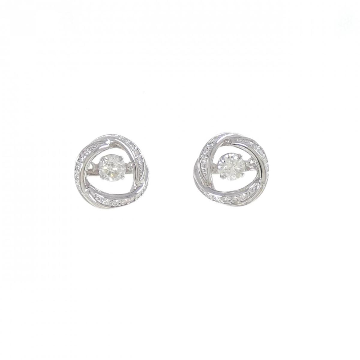 PT900 ダイヤモンド ピアス 0.46CT【中古】｜KOMEHYO ONLINESTORE 店