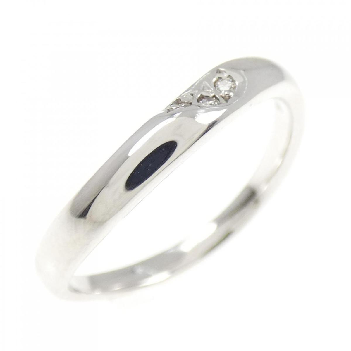 K10WG ダイヤモンド リング 0.01CT【中古】｜KOMEHYO ONLINESTORE 店