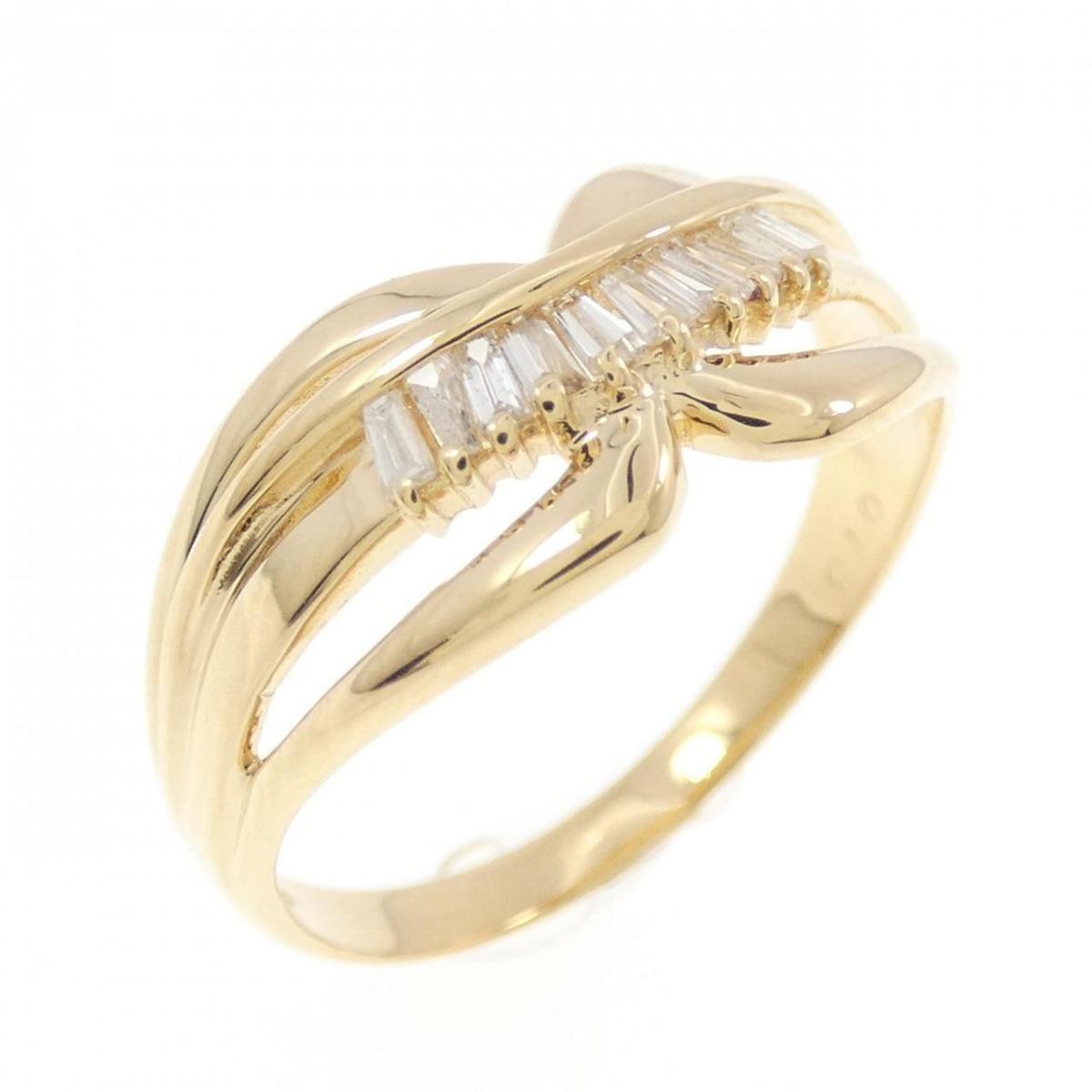 K18YG ダイヤモンド リング 0.13CT【中古】|KOMEHYO ONLINESTORE 店