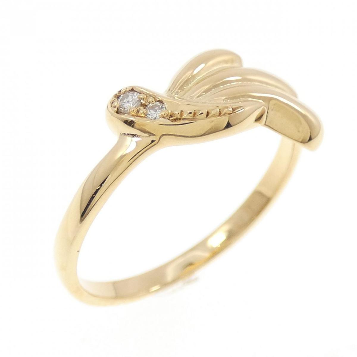 K18YG ダイヤモンド リング【中古】｜KOMEHYO ONLINESTORE 店