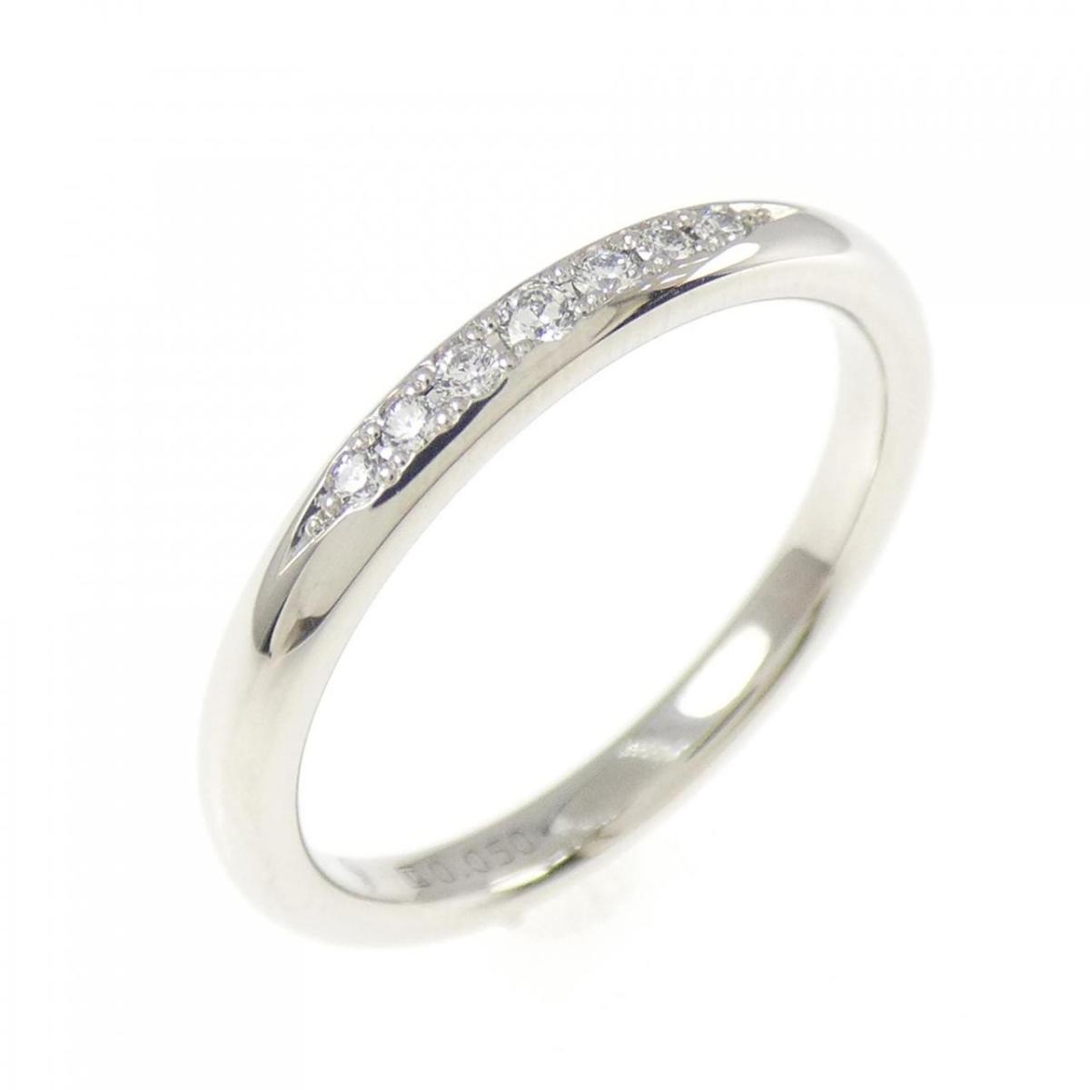 PT950 ダイヤモンド リング 0.050CT【中古】