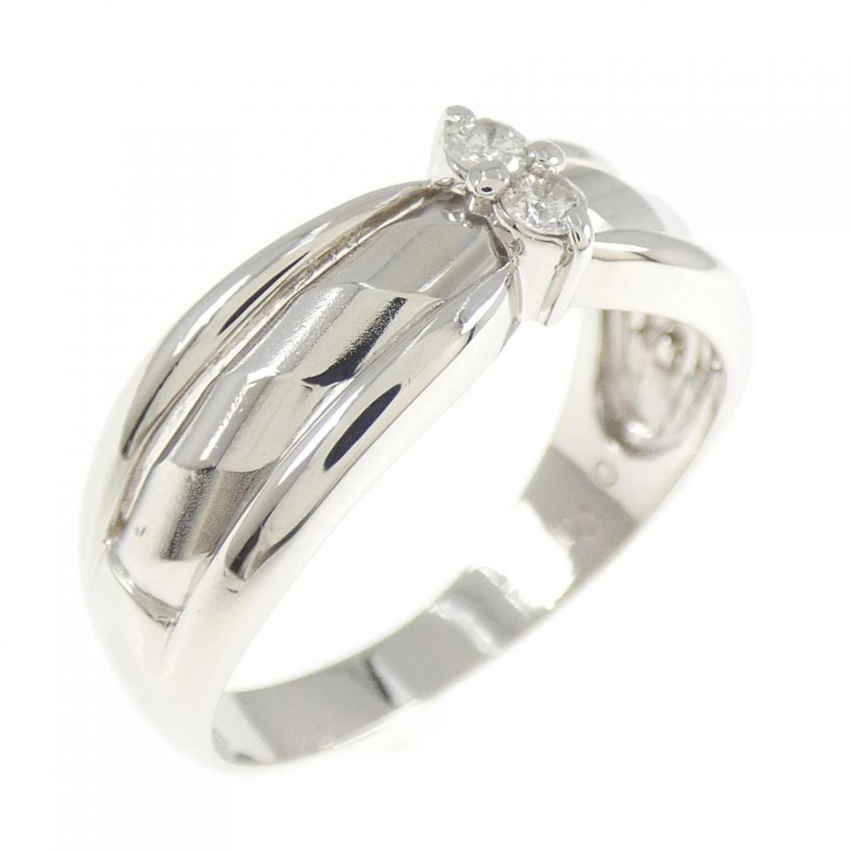 PT900 ダイヤモンド リング 0.10CT【中古】
