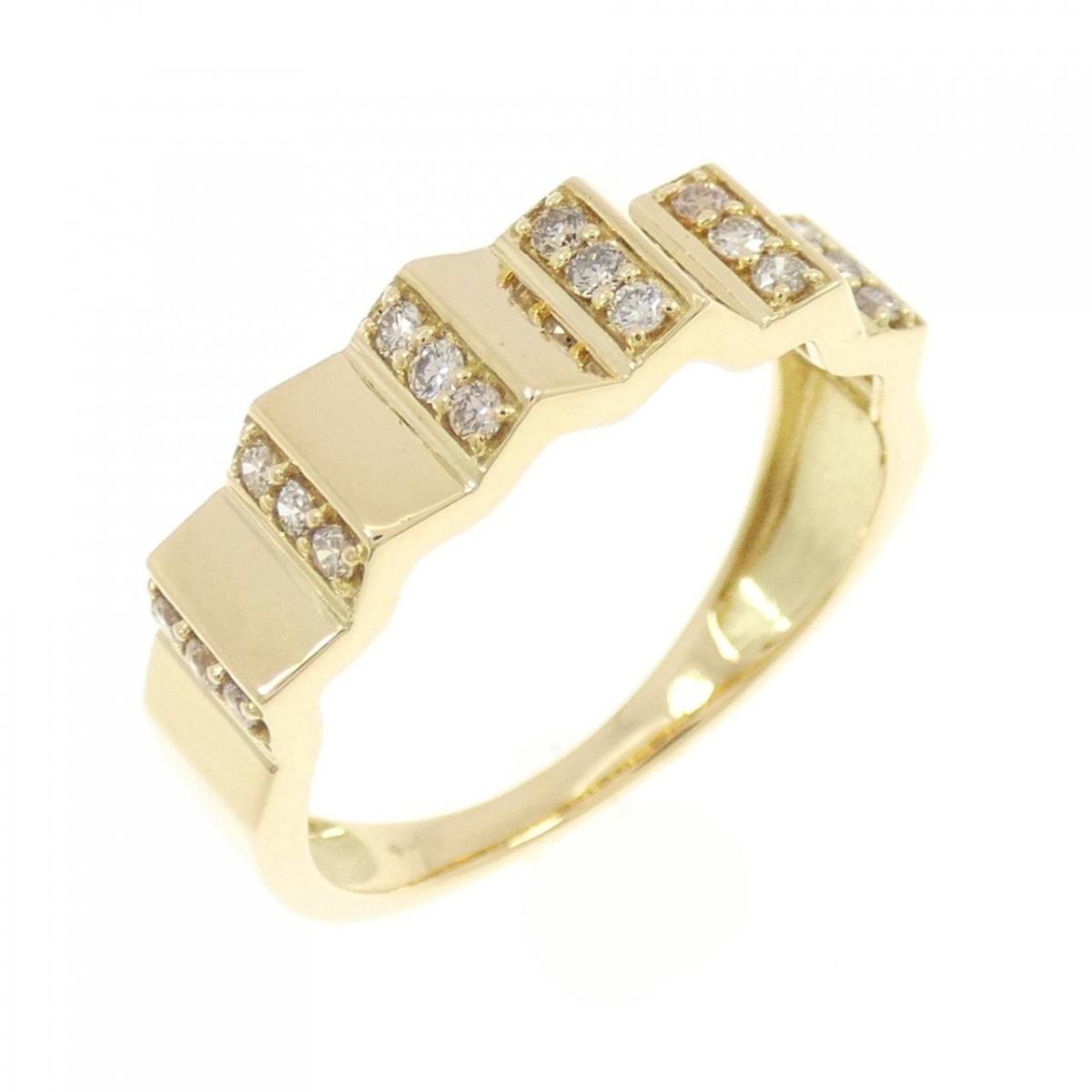 ジーエスティービー ダイヤモンド リング 0.20CT【中古】