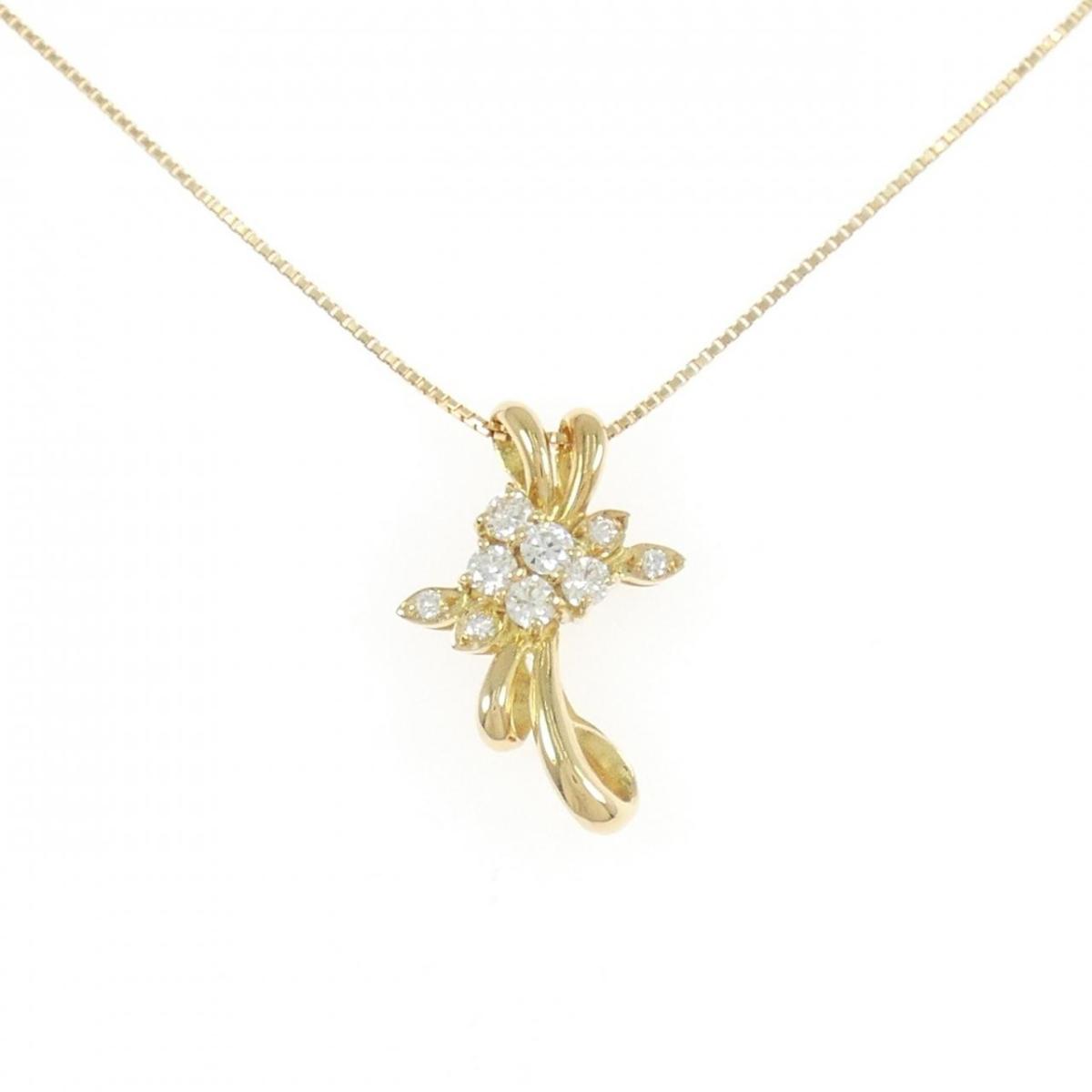 K18YG ダイヤモンド ネックレス【中古】｜KOMEHYO ONLINESTORE 店