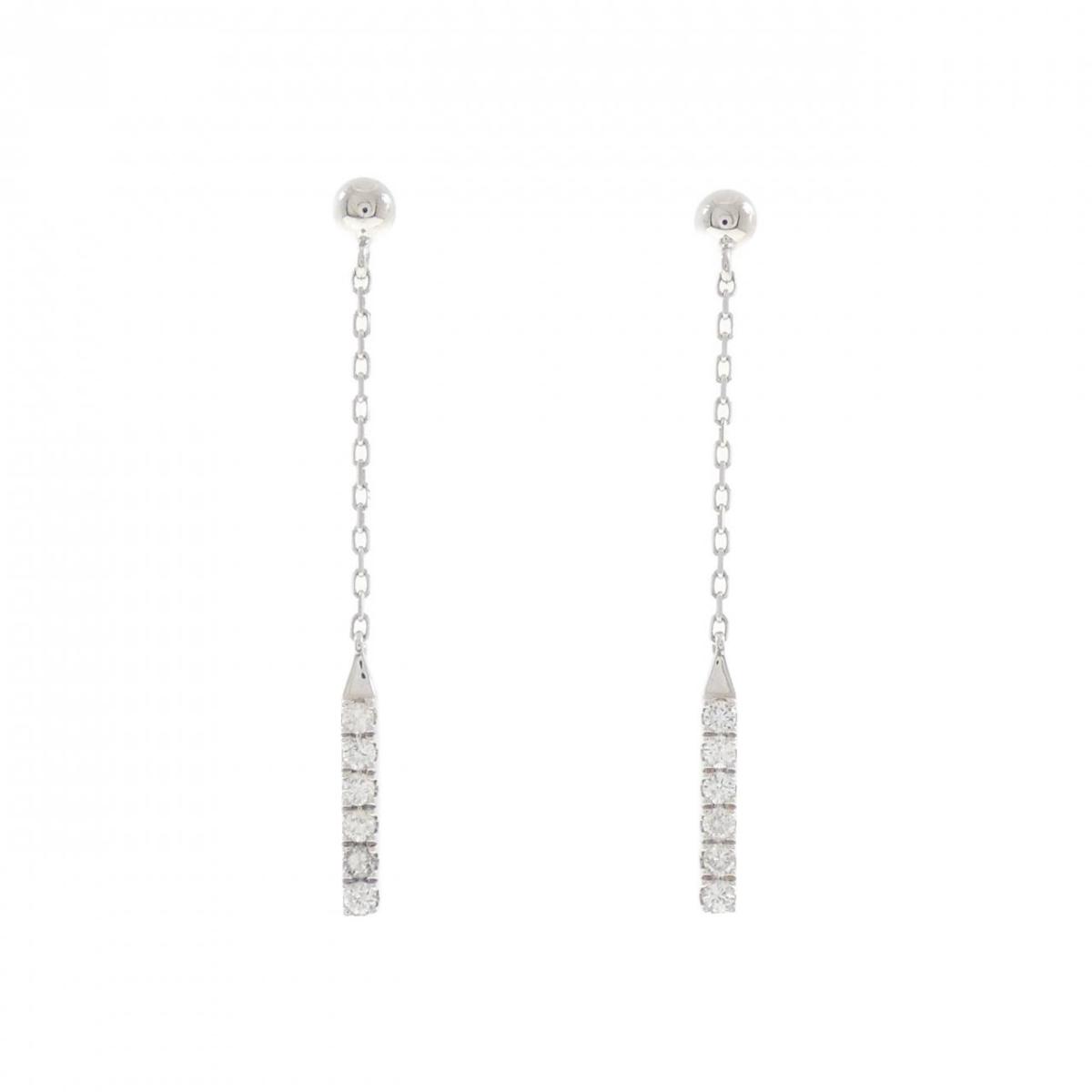 K18WG ダイヤモンド ピアス 0.20CT【中古】｜KOMEHYO ONLINESTORE 店