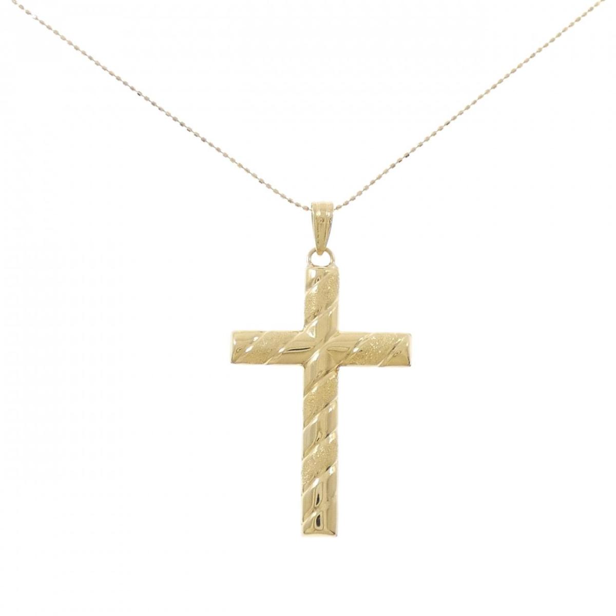 K18YG クロス ネックレス【中古】｜KOMEHYO ONLINESTORE 店
