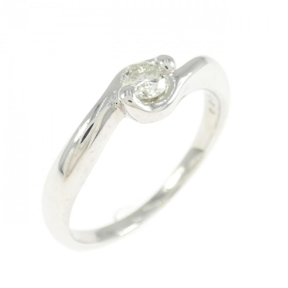 PT1000 ダイヤモンド リング 0.20CT【中古】