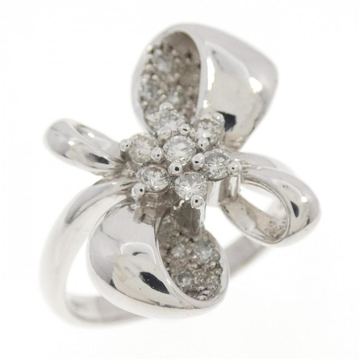 PT900 ダイヤモンド リング 0.30CT【中古】
