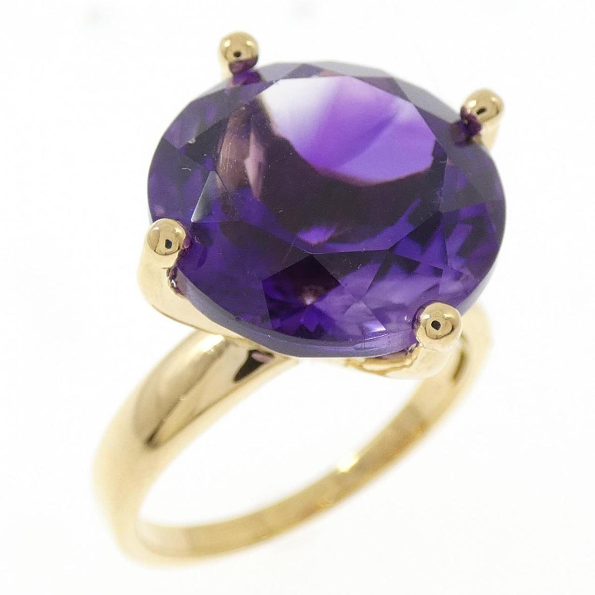 ジーエスティービー アメジスト リング 7.00CT【中古】