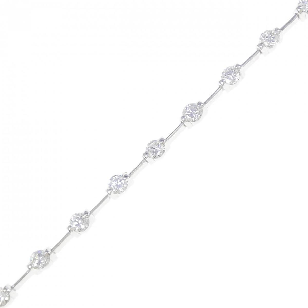 LINE ダイヤモンド ブレスレット 2.50CT【中古】