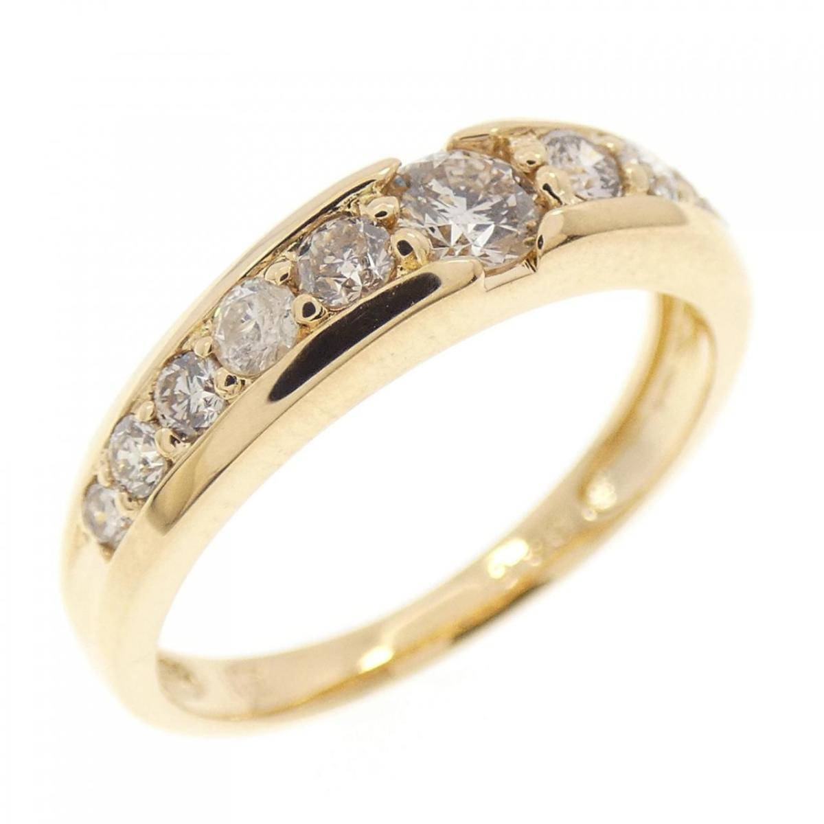 K18YG ダイヤモンド リング 0.50CT【中古】