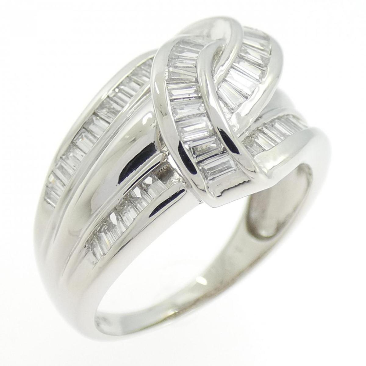 PT900 ダイヤモンド リング 1.00CT【中古】｜KOMEHYO ONLINESTORE 店 115,300円