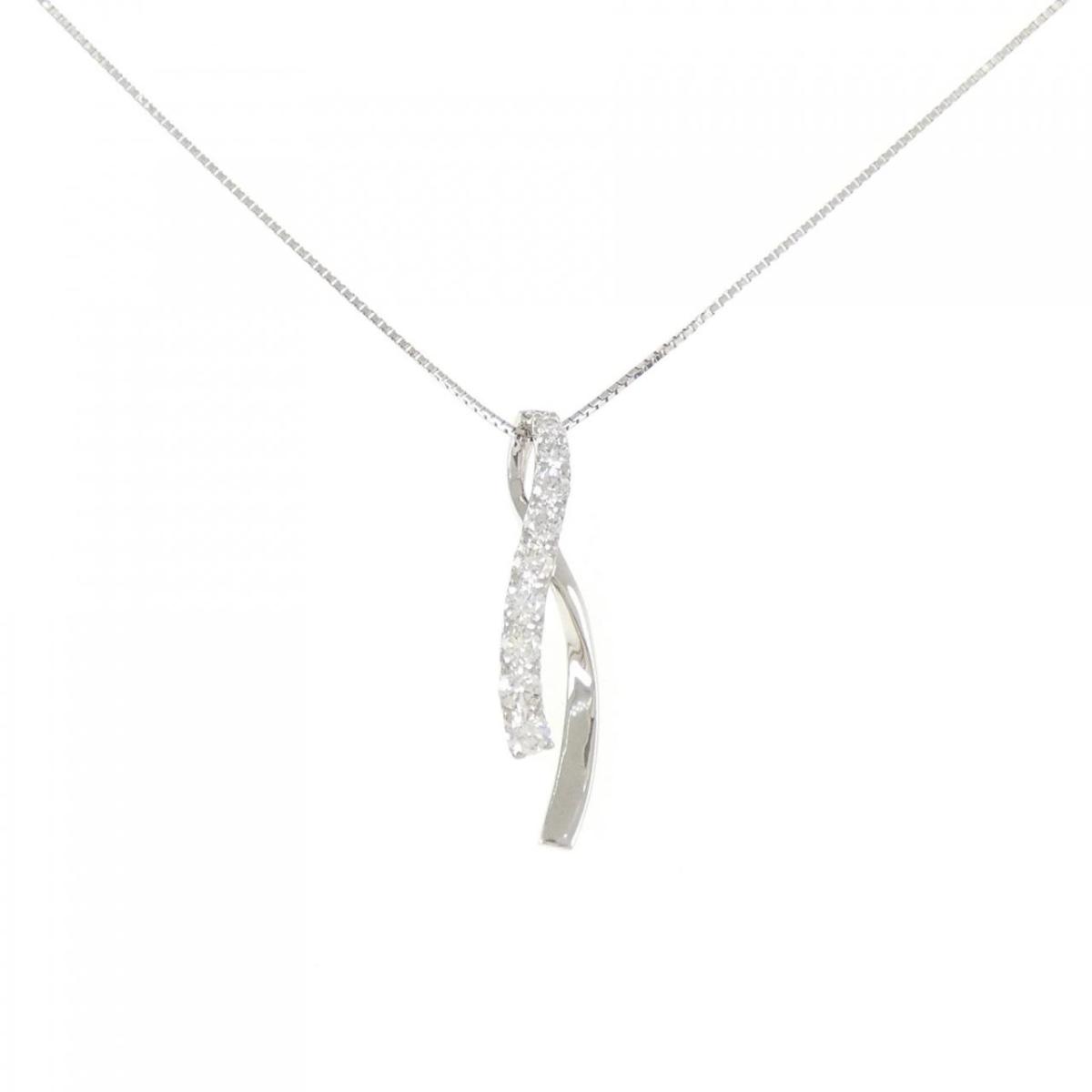 PT950/PT850 ダイヤモンド ネックレス 0.70CT【中古】|KOMEHYO ONLINESTORE 店