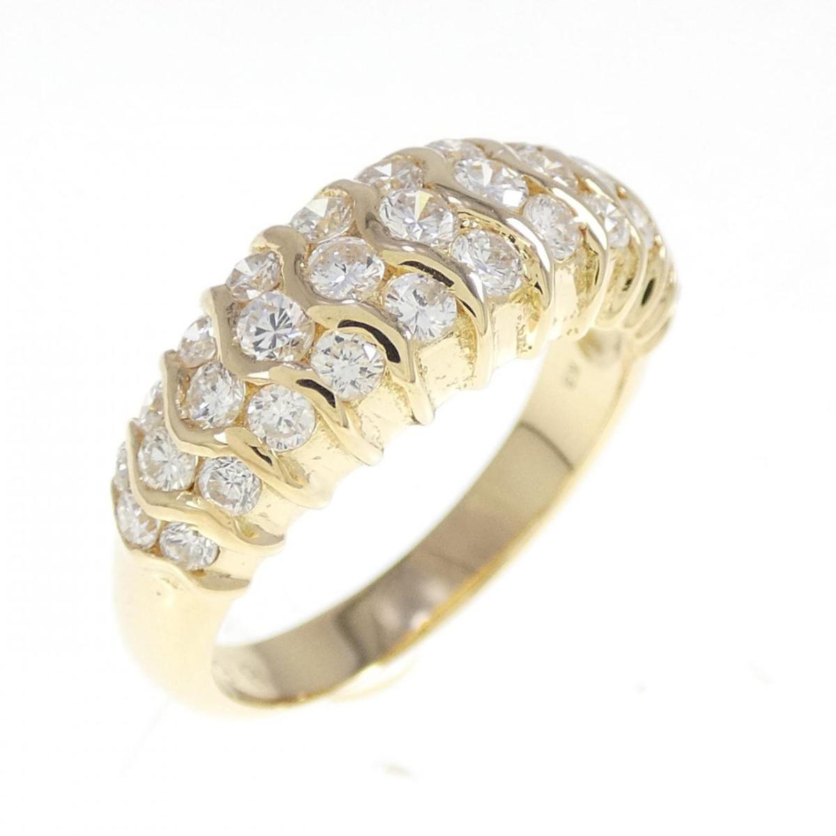 K18YG ダイヤモンド リング 0.98CT【中古】｜KOMEHYO ONLINESTORE 店