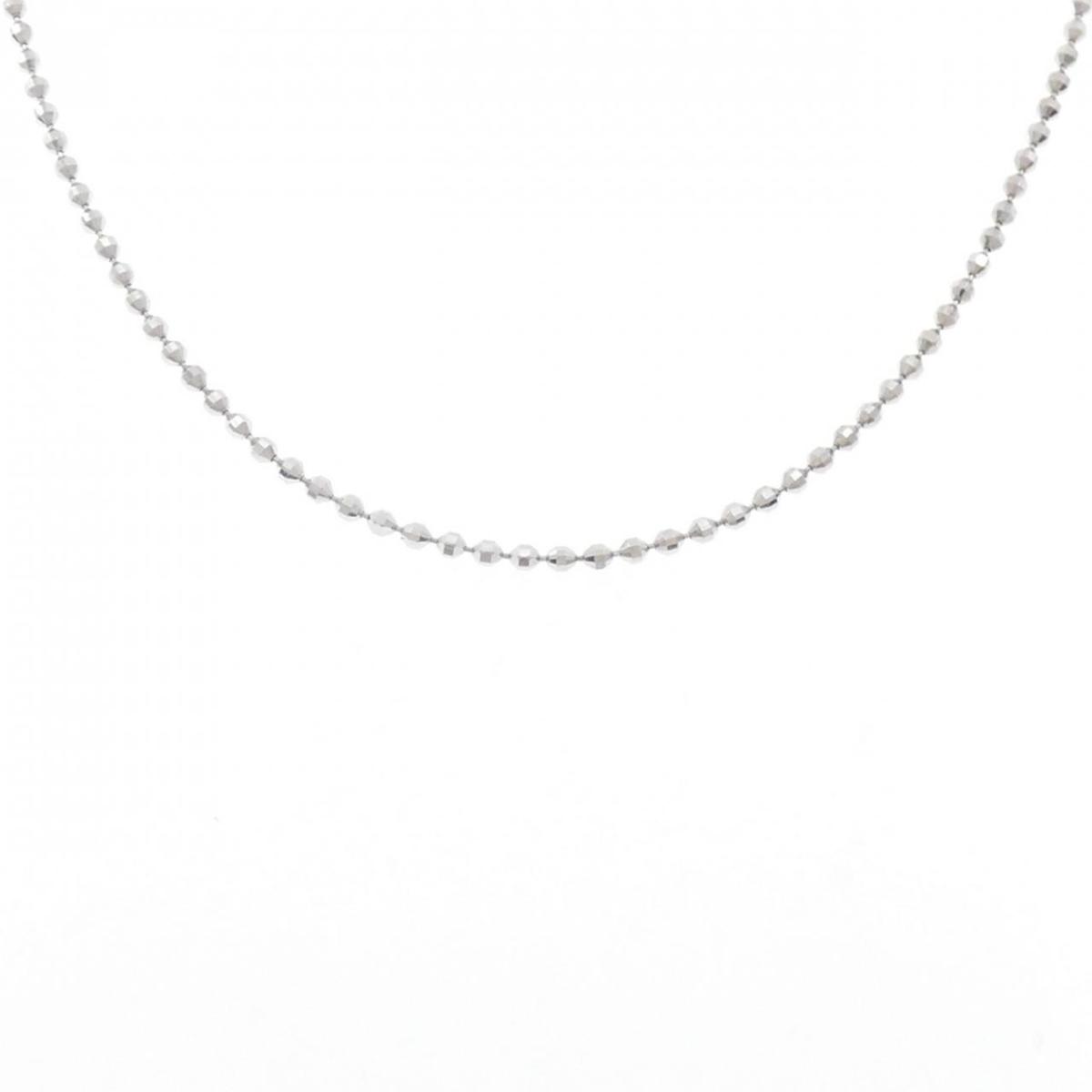 K18WG ネックレス【中古】