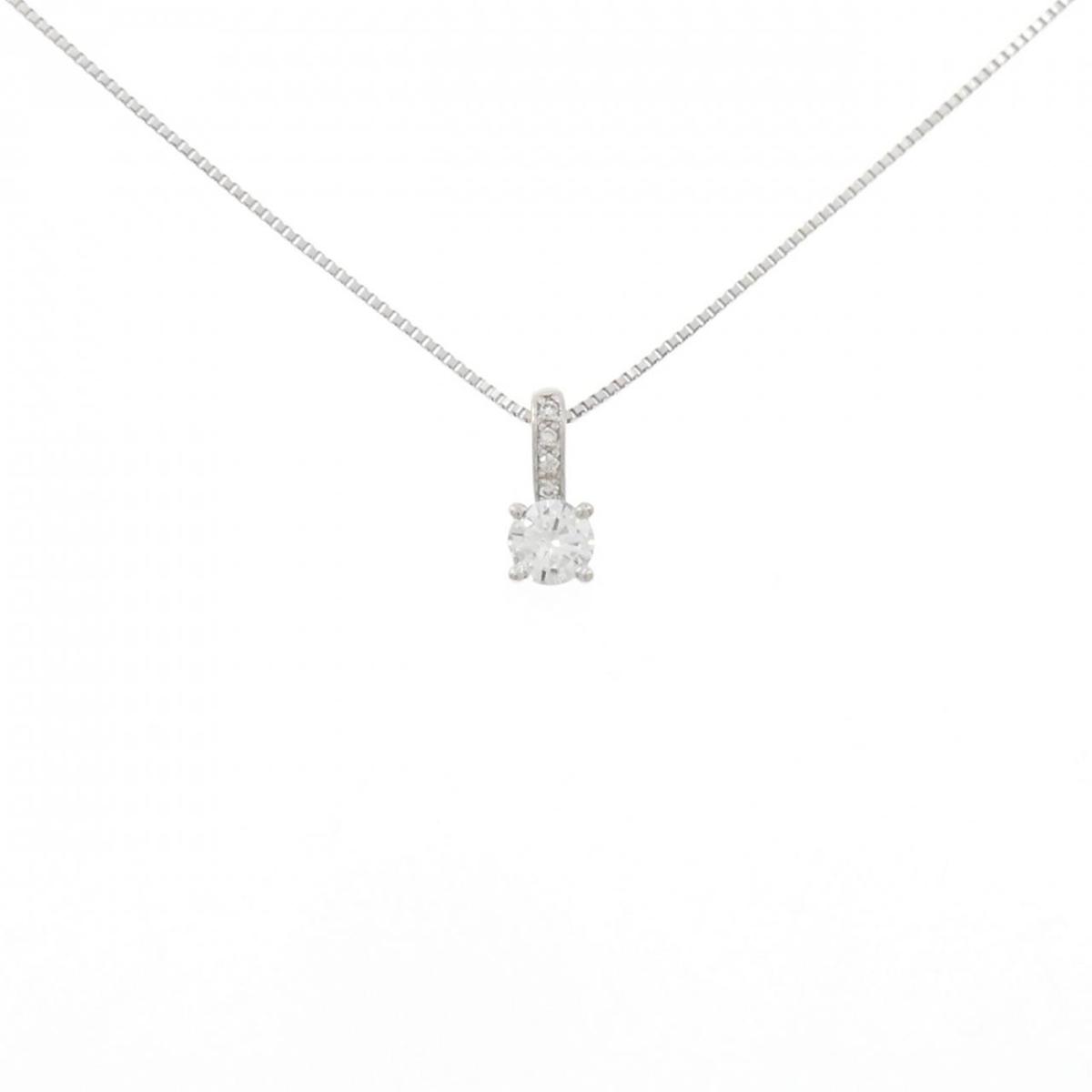 PT900/PT850 ダイヤモンド ネックレス 0.31CT【中古】｜KOMEHYO ONLINESTORE 店