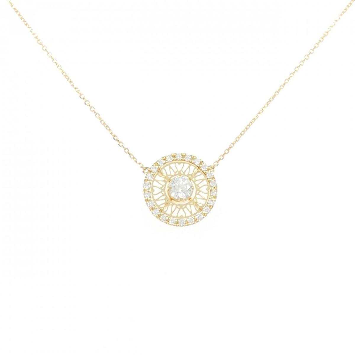 K18YG ダイヤモンド ネックレス 0.235CT【中古】|KOMEHYO ONLINESTORE 店