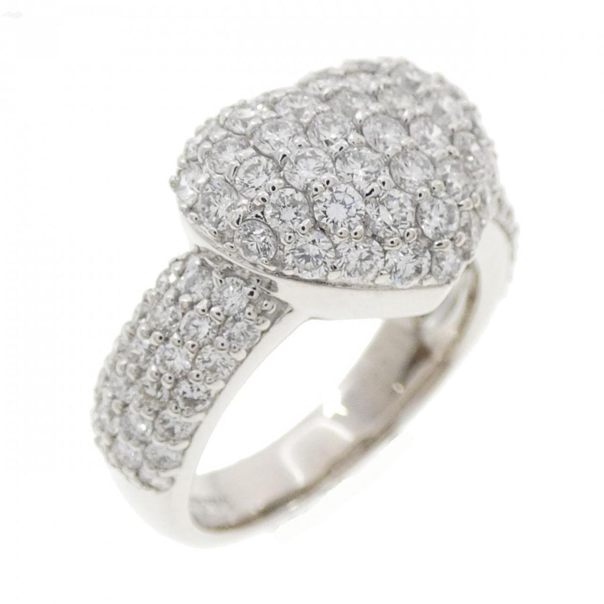 ポンテヴェキオ ハート リング 1.47CT【中古】