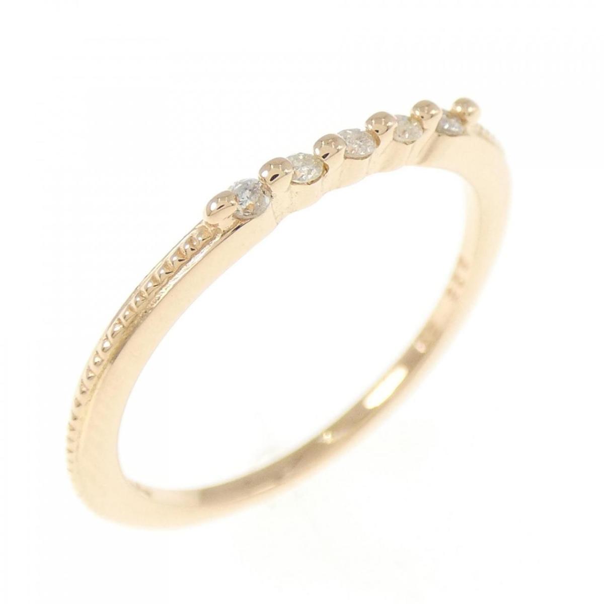 アガット ダイヤモンド リング 0.05CT【中古】
