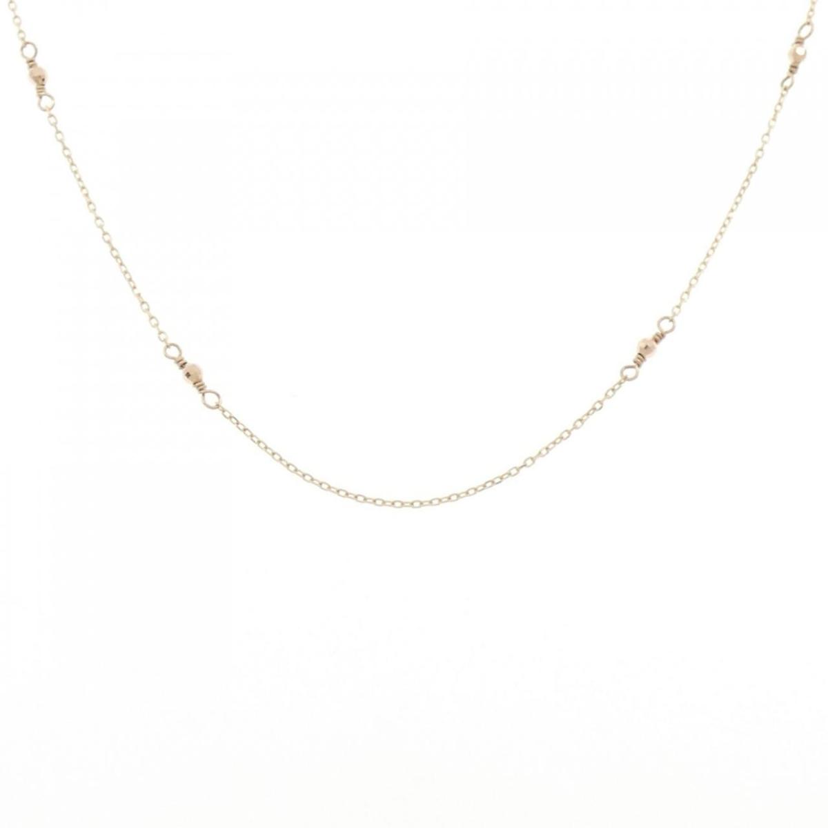 アガット K10YG ネックレス【中古】